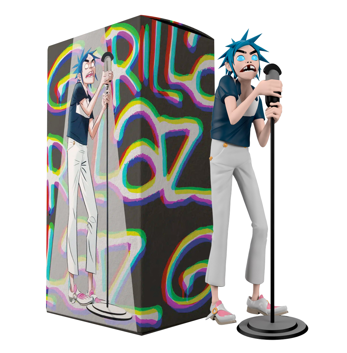 Jamie Hewlett – Superplastic x Gorillaz 2D Limited Edition Vinyl Art Figure